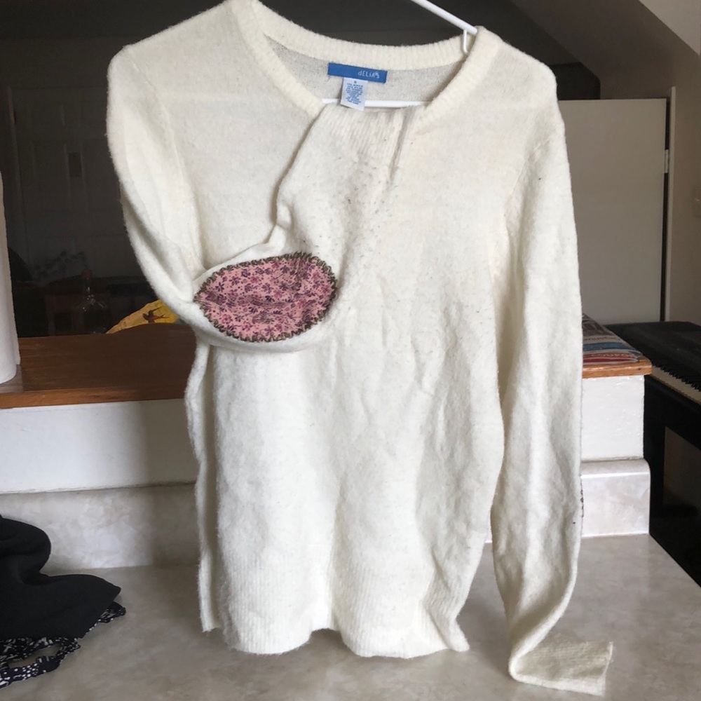 White sweater